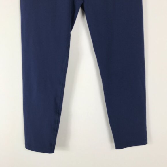 Running Bare Say My Name Crop Legging Women's Size 4/6 Blue High Rise Active Gym - Picture 2 of 8